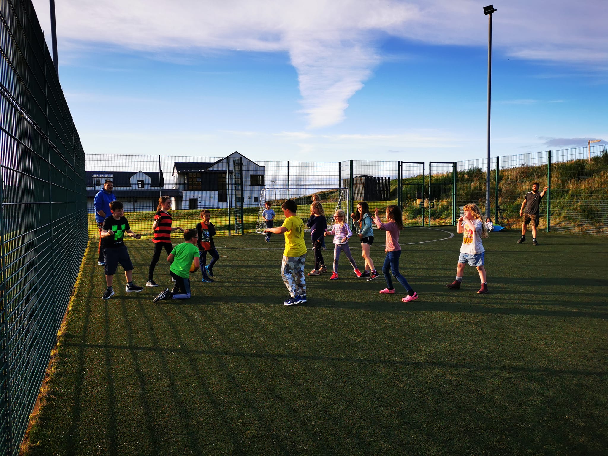 Staffin Youth Club offer activities for Children around staffin including sports such as football