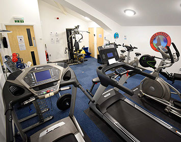 Staffin Community Hall on the Isle of Skye contains a Gym and Fitness Suite