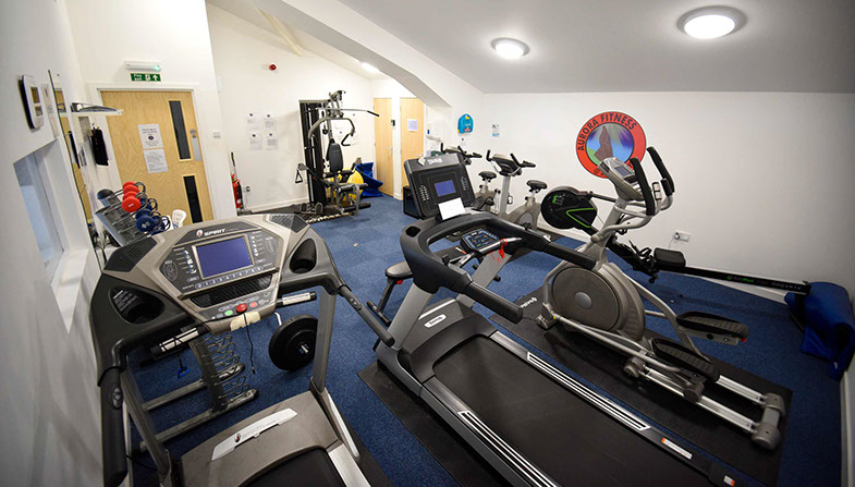 Staffin Community Hall on the Isle of Skye contains a Gym and Fitness Suite
