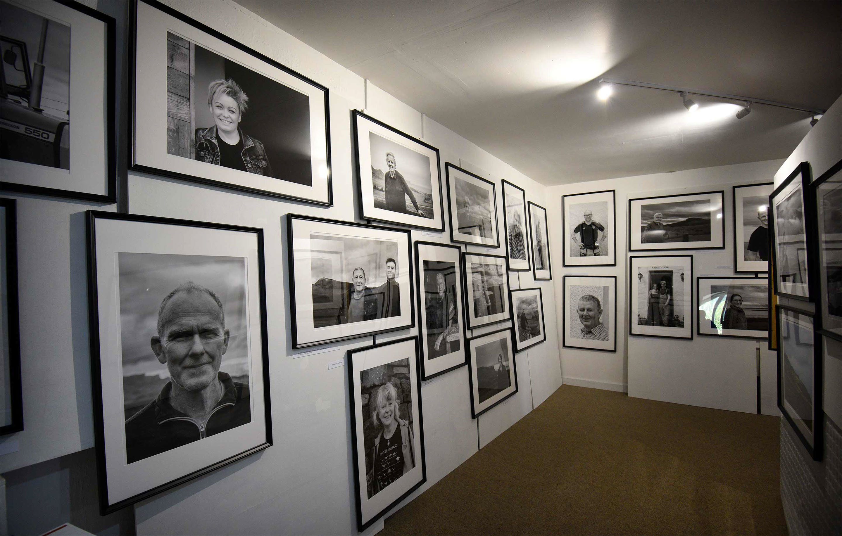 Staffin Community Hall Talla Stafainn has an exhibition space available for hire