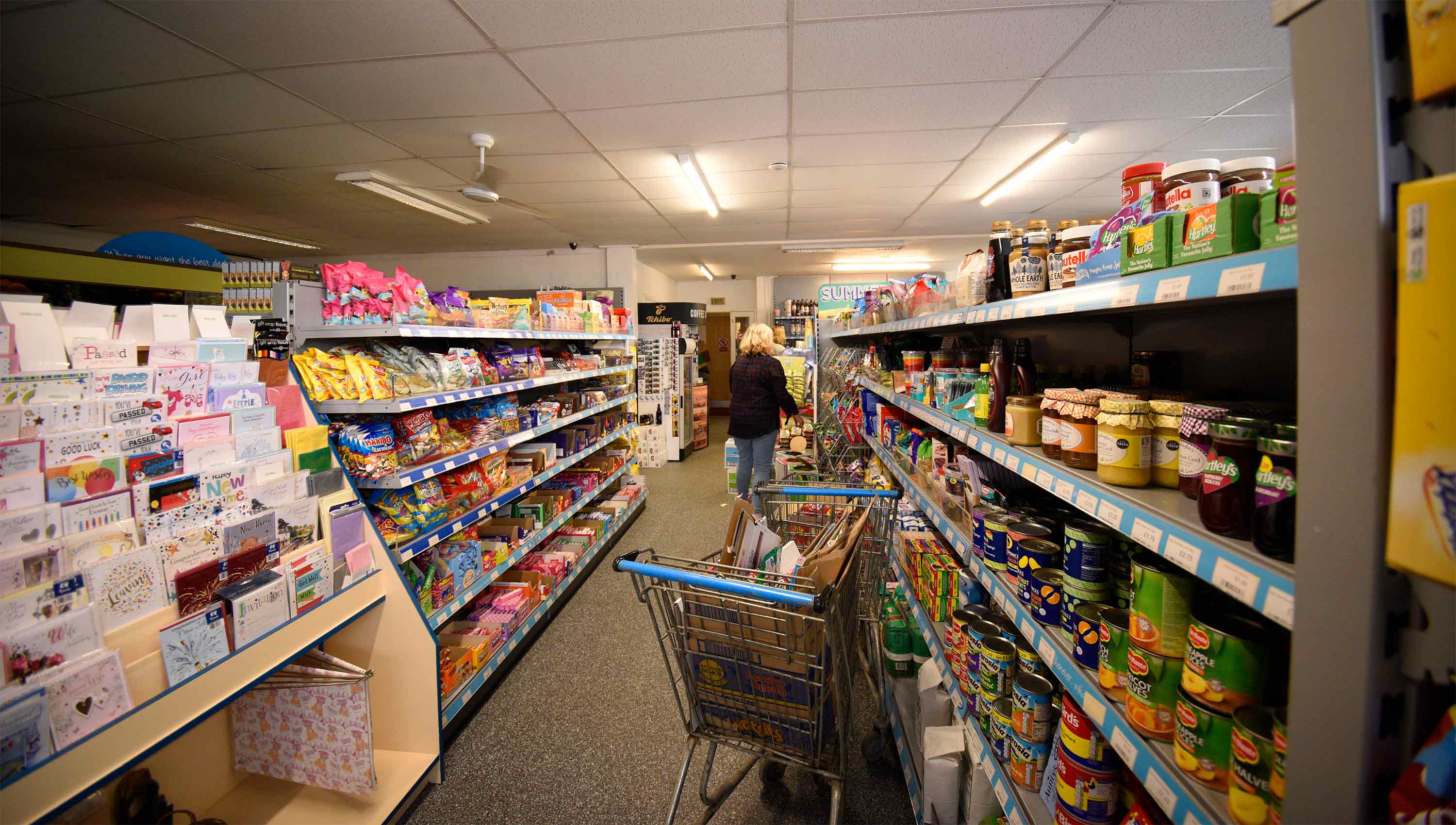 Staffin Stores is a Supermarket Grocery store located within Staffin Community Hall