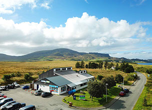 Staffin Community Hall on the Isle of Skye is nestled below the Trotternish Ridge with WIFI and Parking