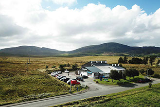 Staffin Community Hall on the Isle of Skye with parking and WIFI