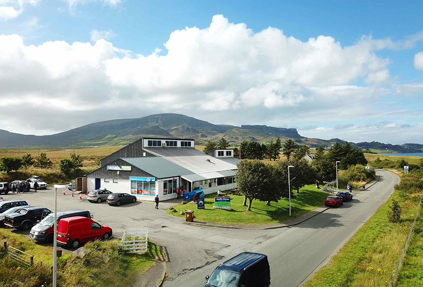 Staffin Community Hall is located on the Isle of Skye with private parking