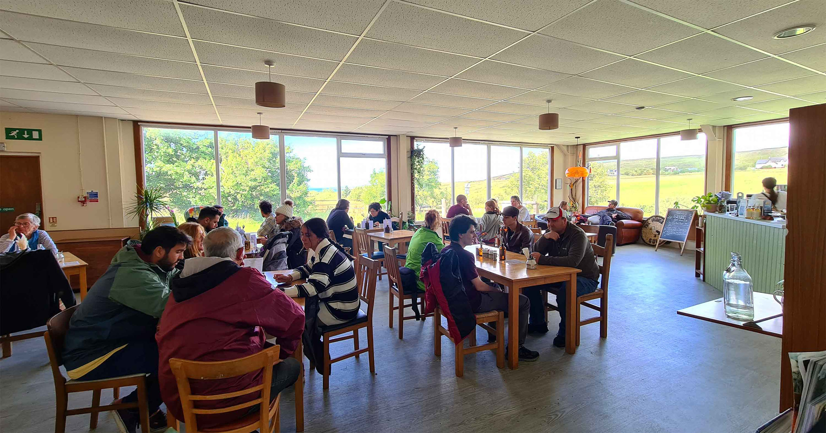 Hungry Gull is a Cafe selling food and drink in Staffin Community Hall
